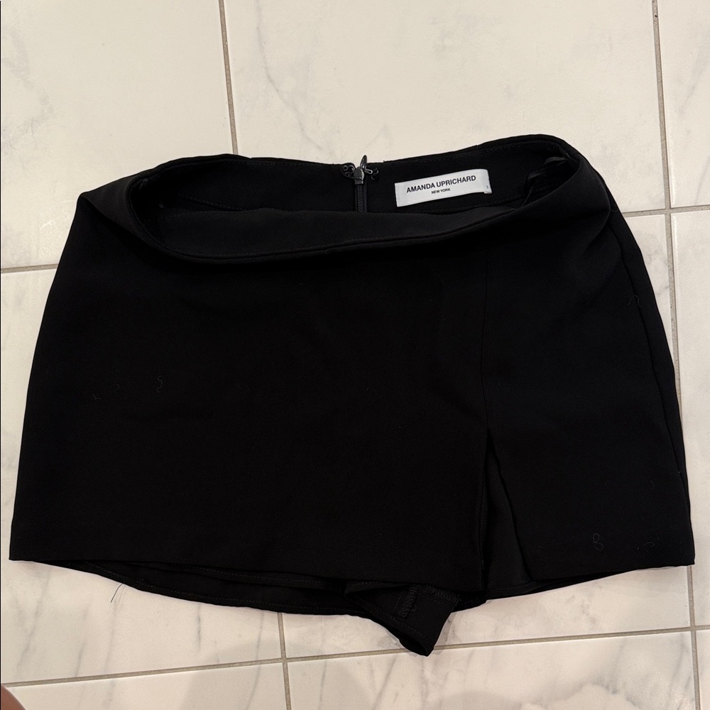 Amanda Uprichard Black Skort